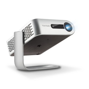ViewSonic M1+ Portable Wi-Fi Projector with Dual Harman Kardon Bluetooth Speakers -Manufacturer Refurbished - 1 of 4