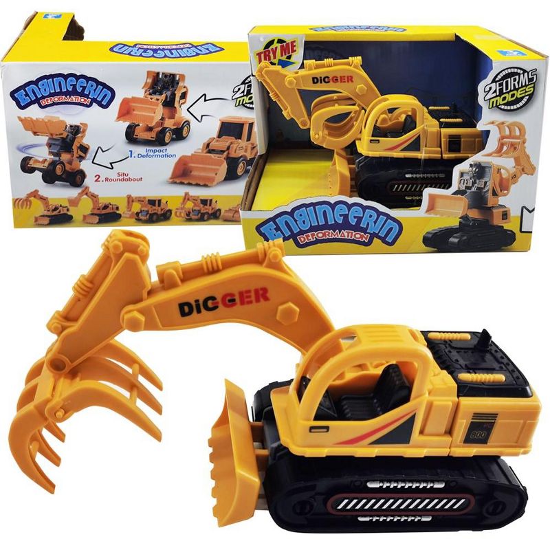 Zummy Engineering Deformation Excavator Robot Toy for Kids, 2 of 4