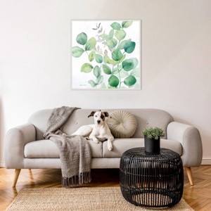 Amanti Art Eucalyptus Leaves I by Cynthia Coulter Framed Wall Art Print - 1 of 4