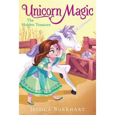 The Hidden Treasure, 4 - (Unicorn Magic) by  Jessica Burkhart (Paperback)