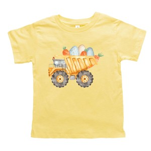 The Juniper Shop Easter Dump Truck Toddler Short Sleeve Tee - 1 of 4
