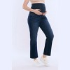 Women's Secret Fit Over the Belly Slim Straight Leg Jeans | Motherhood Maternity - 4 of 4