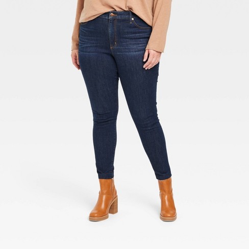 Women's Mid-rise Skinny Jeans - Ava & Viv™ : Target