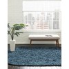 Unique Loom Infinity Shag Collection Area Rug - Jinko - 3 of 4