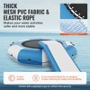 VEVOR Inflatable Water Bouncer, 10ft Recreational Water Trampoline, Portable Bounce Swim Platform with Slide, 3-Step Ladder & Electric Air Pump - 4 of 4