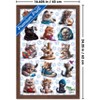 Trends International PD Moreno - Play Cats Framed Wall Poster Prints - 3 of 4