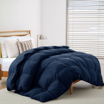 Down Alternative Comforter Ultra Soft All Season Solid Color Comforter with Corner Tabs Microfiber Duvet Insert - Lux Decor Collection