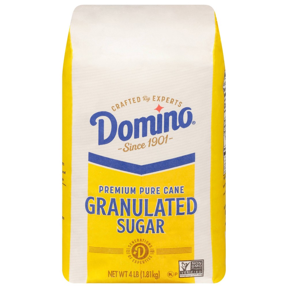 UPC 049200045503 product image for Domino Premium Pure Cane Granulated Sugar 4 lb | upcitemdb.com