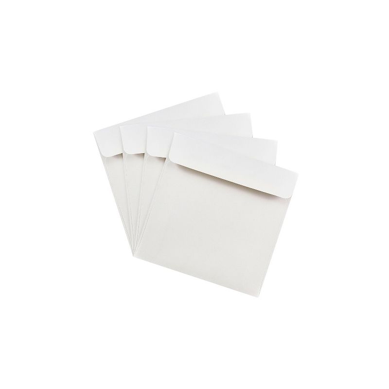 JAM Paper 6 x 6 Square Invitation Envelopes White 25/Pack (28416), 3 of 5