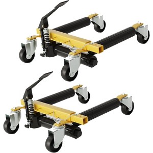 Heavy-Duty Hydraulic Car Dolly Jack Set - 6000 LBS Capacity Vehicle Skates (Choose 2 or 4-Piece) - 1 of 4