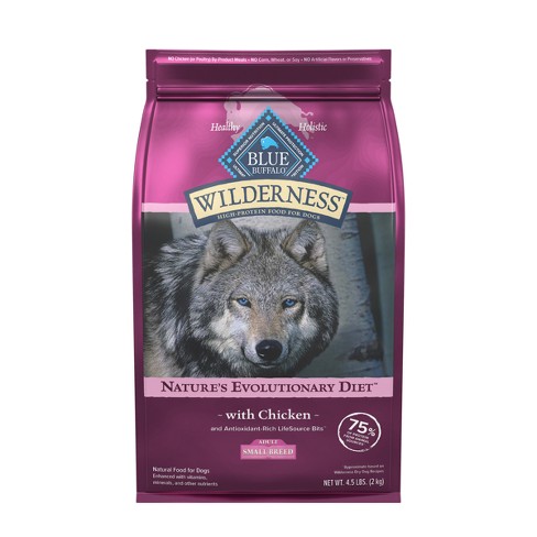 Blue buffalo wilderness 2025 dry puppy food