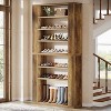 Hommoo 8-Tier Large Bookshelf with Open Shelves Brown - 4 of 4
