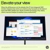 HP E27u G5 27 Inch Quad HD LCD IPS PC Monitor 75Hz Tilt Swivel Pivot Height Adjust DisplayPort Anti-glare VESA mountable - Manufacturer Refurbished - 3 of 4