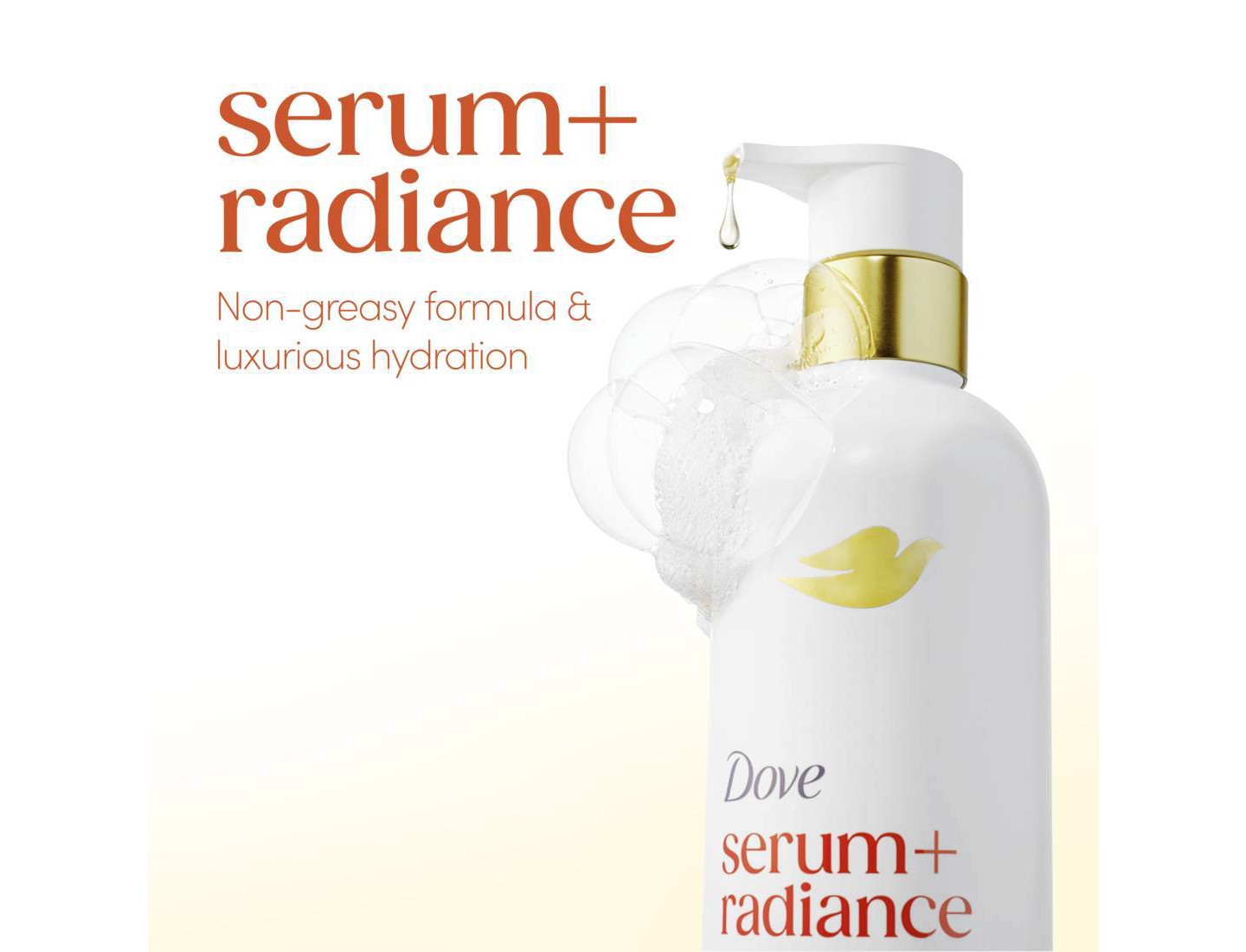 Гель для душа Dove Beauty Serum+Radiance Oil с глицерином, 15.3 fl oz — фото 4