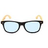 Coyote Eyewear Woodie Reading OR Blue Light Glasses Matte Black Bamboo Wood - 2 of 4