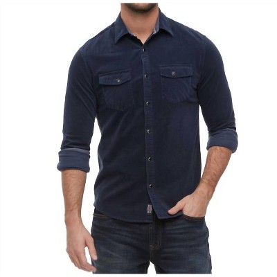 Men's Coalmont Long Sleeve Stretch Button-up Shirt - Flags & Anthem