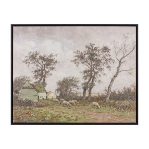 Framed Farm Canvas Wall Art 28"L - 1 of 3
