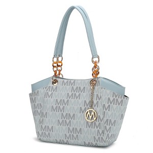 MKF Collection Cameron Tote Bag Stylish Vegan Leather Handbag with Spacious Design by Mia K - 1 of 4