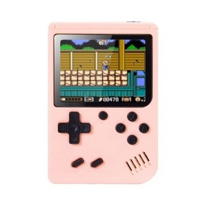 Link Handheld Video Game Console 400 Classic Retro Games Portable Can Connect To TV Two Players Rechargeable Battery  - Makes A Great Gift - 1 of 4