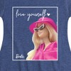 Girls' - Barbie - Love Yourself Fit & Flair Cap Sleeve Dress - 2 of 3