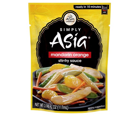 Simply Asia&#174; Mandarin Orange Stir-Fry Sauce - 3.98 Oz