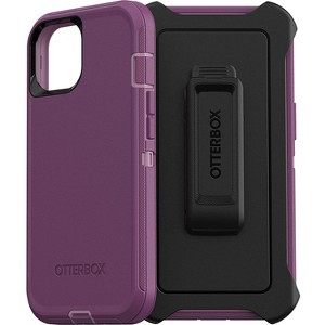 OtterBox DEFENDER PRO SERIES case for iPhone 13 - Happy Purple (77-85475) - Refurbished - 1 of 4