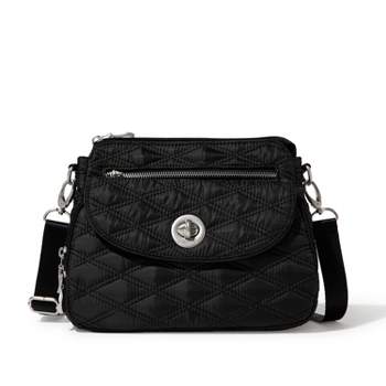 Baggallini Women's Flap Crossbody with Chain