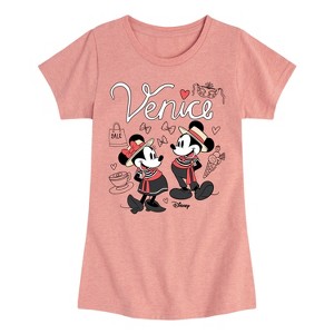 Girls' - Disney - Mickey & Friends Fitted Short Sleeve Graphic T-Shirt - 1 of 4