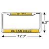 UC San Diego School Logo Full Size Standard License Plate Metal Frame - 4 of 4