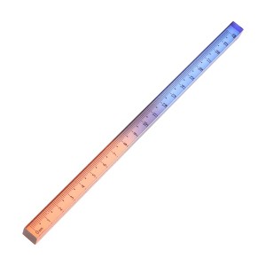 Unique Bargains Ruler Square Ruler 20cm +/-5% Accuracy Acrylic Gradient 7.87"x0.39"x0.39" 1 Pcs - 1 of 4