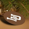 Lehigh University Primary Logo Aluminum Holiday Christmas Tree Ornament - 4 of 4