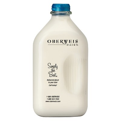Oberweis Whole Milk - 0.5gal
