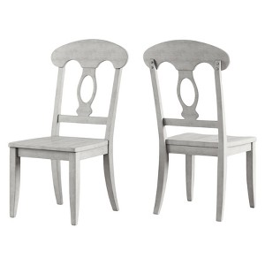 South Hill Napoleon Back Dining Chair (Set Of 2) - Antique White - Inspire Q, Off White