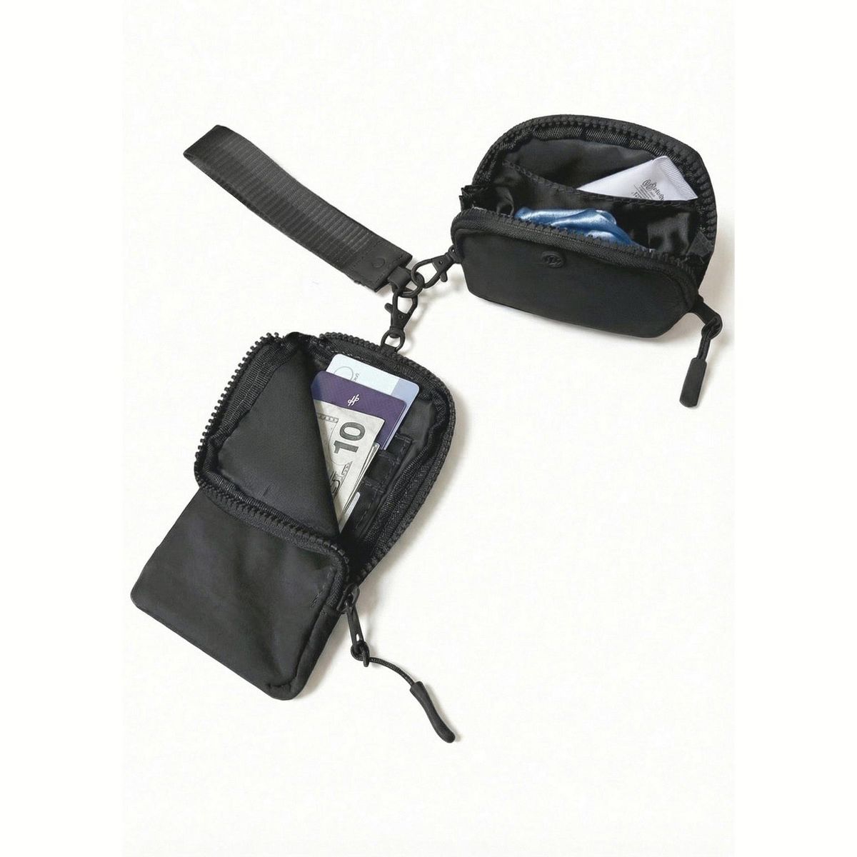 Joan & David The Hold-All Sport Nylon 3 Piece Set Phone Case Wallet, Zip Coin Pouch & Key Chain Lanyard - thumbnail 8