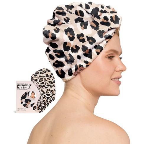 Kitsch Quick Dry Hair Towel - Leopard : Target