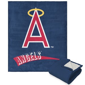 MLB Los Angeles Angels Cooperstown Collection Throwback Silk Touch Throw Blanket 50 x 60 Inches - 1 of 4