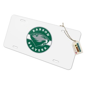 Babson College Secondary Logo Novelty Metal Vanity Tag License Plate - 1 of 4