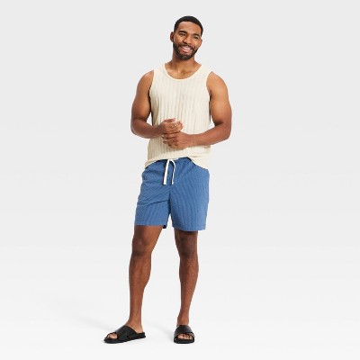 Мужские рубашки Goodfellow & Co Men's Elevated Textured Tank Top - Goodfellow & Co™ White L — фото 2