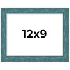 PosterPalooza | Photo Size Simple Blue Picture Frame - UV Acrylic, Foam Board Backing, Hanging Hardware - 2 of 4