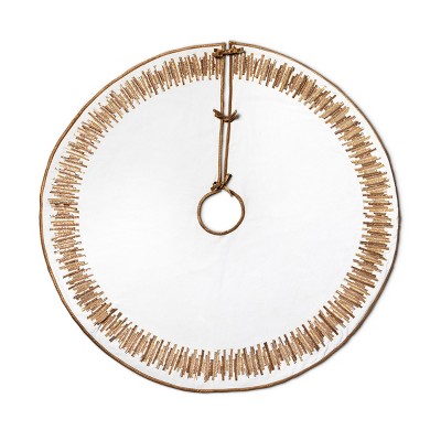 Park Hill Collection Golden Splendor Velvet Tree Skirt