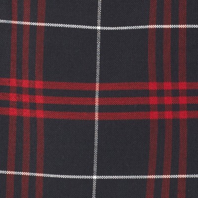 navy red plaid