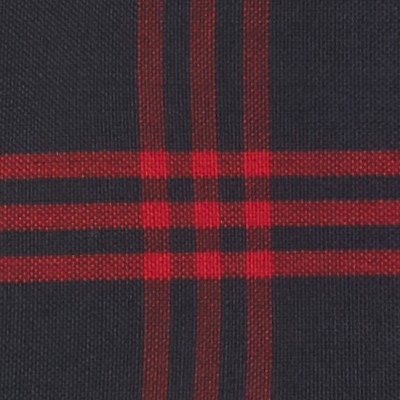 navy red plaid