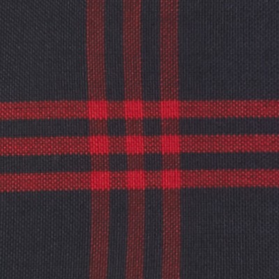 navy red plaid