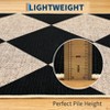 2x6 Runner Rug for Hallway Modern Diamond Checkered Area Rug Washable Kitchen Rugs Entryway Rug for Bathroom - 2 of 4