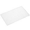 Unique Bargains Stainless Steel Cross Wire BBQ Grill Net for Baking Roasting - 3 of 4