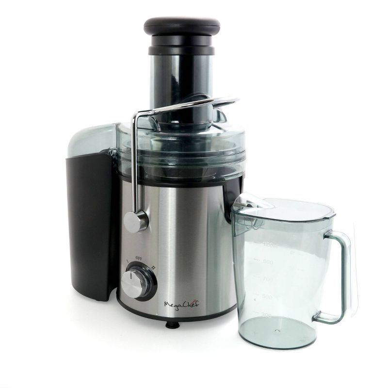 MegaChef Wide Mouth Juice Extractor - Silver, 1 of 7