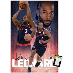 Trends International NBA Los Angeles Clippers - Kawhi Leonard 25 Unframed Wall Poster Prints - 1 of 4