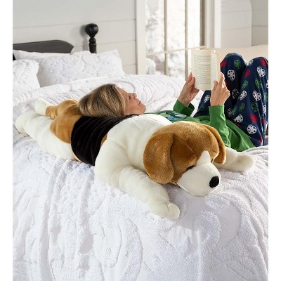 large beagle stuffed animal