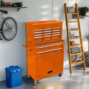NicBex 8-Drawer Rolling Tool Chest Mobile Tool Cart with Wheels and Storage Cabinet for Garage and Warehouse - 1 of 4
