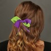 Unique Bargains Women's Halloween Bow Ribbon Duckbill Clip 1 Pc - 2 of 4
